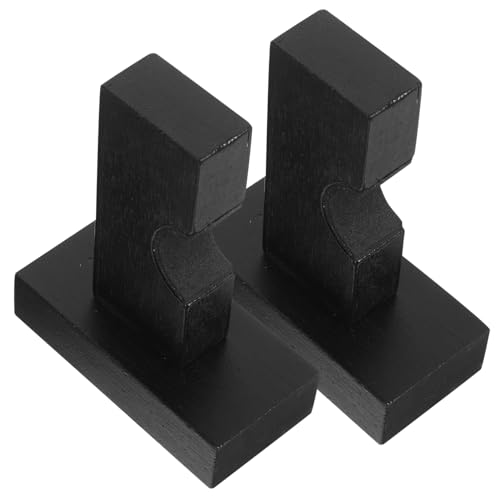 Levemolo Natural Wood Bat Holder Wall Mount Baseball Bat Display Case Decorative Black