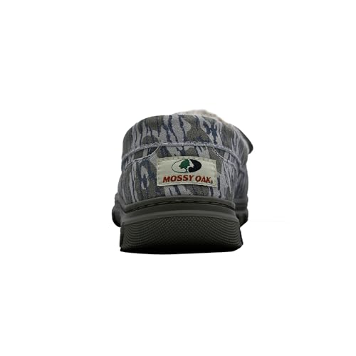 Image of Bonezzz Flex Slippers - Comfy Feet Warmers for Men | Durable and Sustainable Feet Warmers with Memory Foam with Mossy Oak Camo and Faux Shearling Lining - Indoor and Outdoor Use