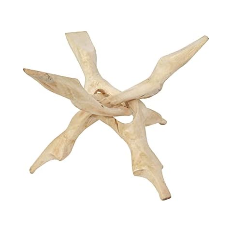 Wooden Tripod Stand Perfect for Abalone Shells, Crystal Balls and More Wood (Natural, 8 Inches) Cover