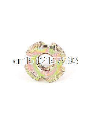 Lilianos 20Pcs 4 Prongs Zinc Plated T-Nut Tee Nut Fixing Fastener M10 x 17mm