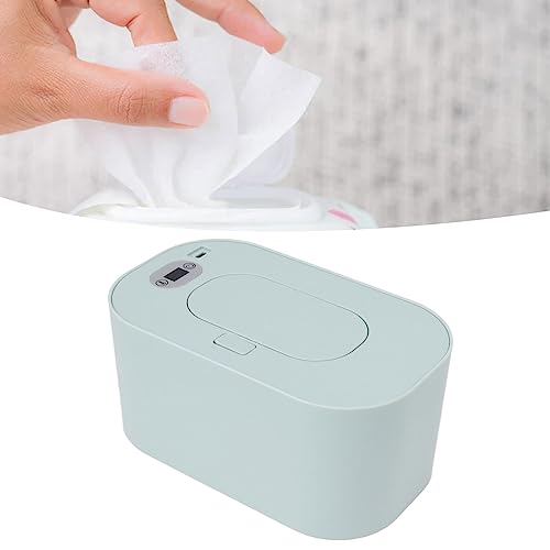 Chauffe-lingettes bébé portable USB vert avec 5 modes de température