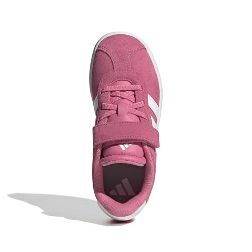 Image of adidas Kids' VL Court 3.0 Elastic Lace & Strap Shoe