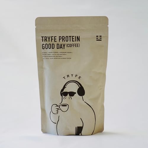 TRYFE PROTEIN GOOD DAY(COFFEE) �m�g���C�t �v���e�C���n(210g, �R�[�q�[)