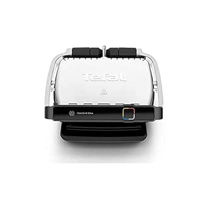 Tefal GC750D30 Elektro, Tisch Kontaktgrill Grillfunktion Schwarz, Silber