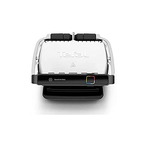 Tefal GC750D30 Elektro, Tisch Kontaktgrill Grillfunktion Schwarz, Silber