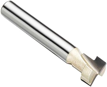 uxcell 1/4-Inch Shank 3/8-Inch Cutting Carbide Keyhole Slot Router Bit with 3/8-Inch Cutting Length