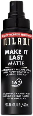 Milani Make It Last Matte Setting Spray for Makeup - Oil Absorbing Spray