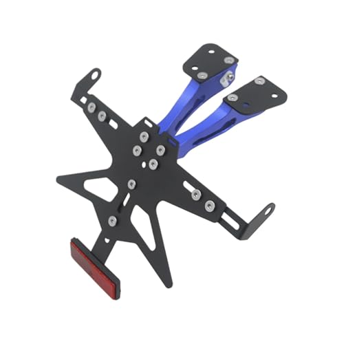 Support de plaque d'immatriculation moto rigide contre vibrations TMAX 530 - 5