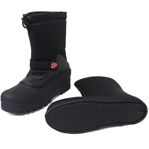 L&M Men's Winter Snow Boots Shoes Waterproof Insulated 20082