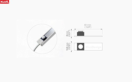 Profilo in alluminio anodizzato STOS-ALU per