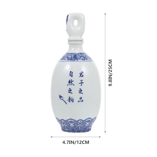 Pot à saké étanche en céramique véritable pour conserver et servir le vin chaud - 7