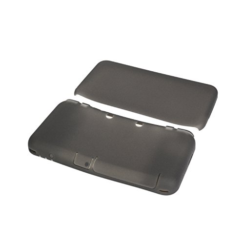 Coque silicone New 2DS LL noire et protection console portable