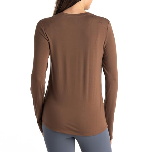 Free Fly Women's Shade Long Sleeve II - UPF 50+ Sun Protection Clothing Women's Sun Shirt, Bamboo Viscose Long Sleeve Shirt2