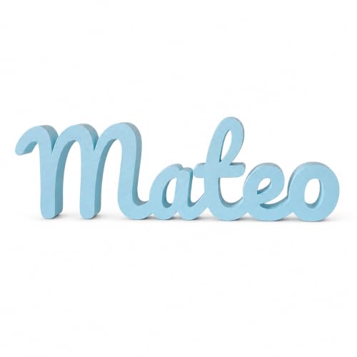 NEBULA HOME DECOR | Nombre Personalizado para Pared y Puerta   Decoración Infantil para Pared o Estantería – Regalo Original Recién Nacido, Baby Shower y Newborn   Ideal para Bautizos y Cumpleaños