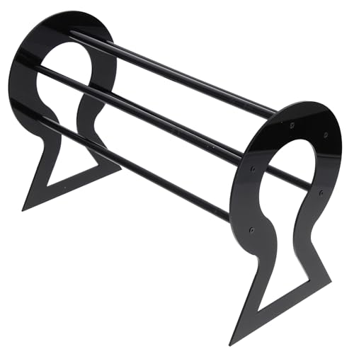 YARNOW Organizador de Diademas Negro Soporte para Exhibir Pulseras y Collares Estante Práctico para Accesorios Adecuado para Tocador y Orden el Hogar