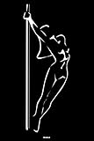  Notebook: Pole Dance Journal Dancer Composition Book Pole Dancing Fitness Gift
