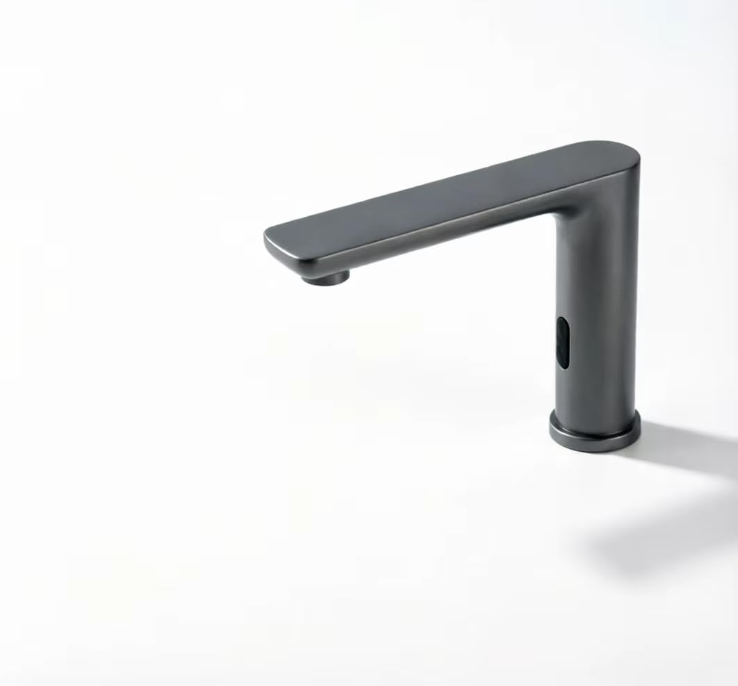Qawachh Automatic Sensor Faucet Touchless Bathroom Faucet Matte Finish for Luxury Look