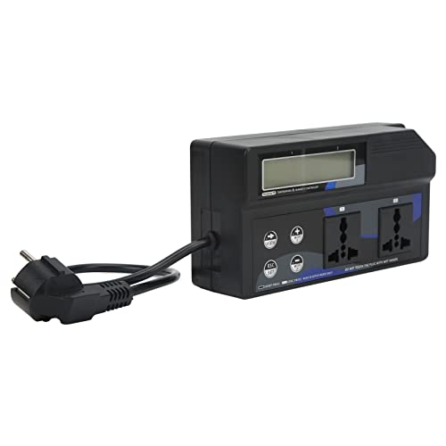 aqxreight Controlador de Temperatura y Humedad WiFi Termostato y Humidificador de Escritorio Precisos para Acuarios, Laboratorios Uso Doméstico, Control Climático 2 en 1 con Seguimiento de Datos en