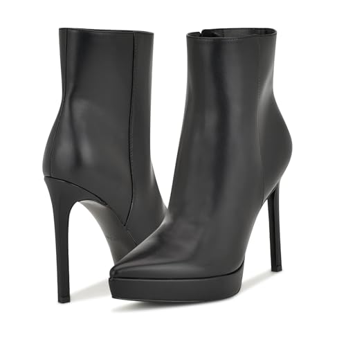 NINE WEST Danise Bottine Femme bottines à talons confortables mode automne