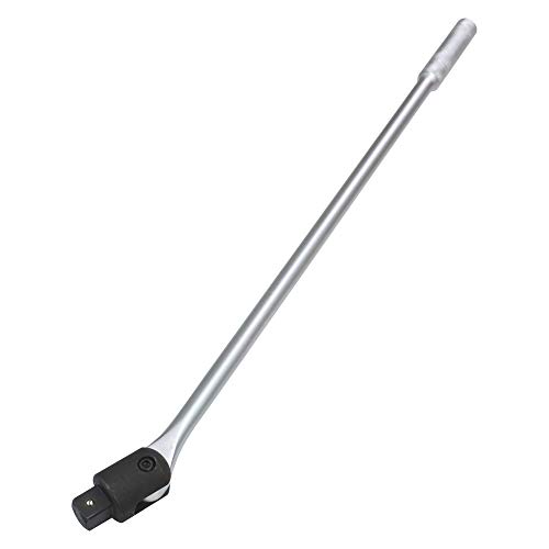 Image of Groz Flex Handle with Replaceable Square Drive| Ideal for heavy duty applications for tightening or releasing a fastener| Chrome Vanadium Steel Body| Drive Size: 1 inch| Length: 26 inch| DFH /0-1 /26 /MT