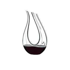 DEKANTER AMADEO FATTO A MANO ZWART/WIT/BLACK