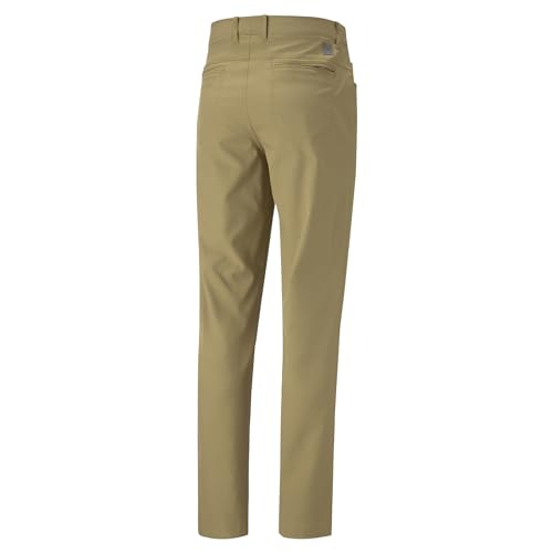 PUMA GOLF Mens Dealer 5 Pocket Pants, Coconut Crush, 34W X 30L US