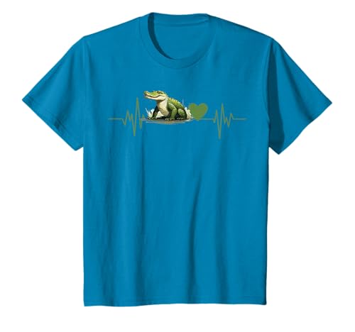 T-shirt crocodile alligator crocodiles Heartbeat T-Shirt