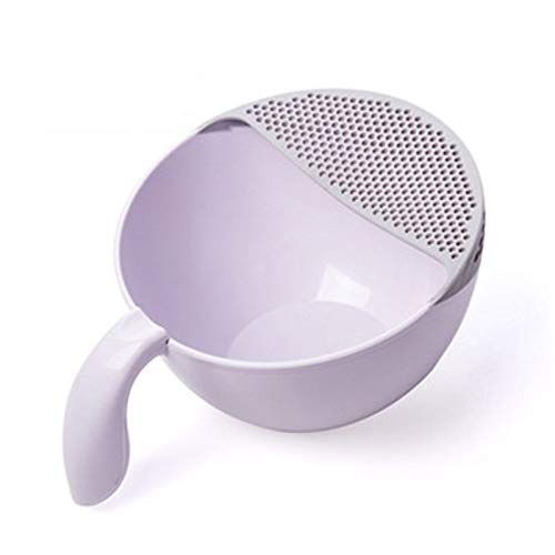 GOOFFY, Tamis de cuisine Panning Basket en plastique et en plastique Panier à eau Panier à fruits Laver Tamis à riz. Tamis