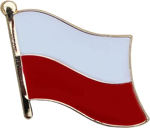 Miniatura 2 de Polonia liso - Pin de solapa nacional 75 x 1 Acero aleado