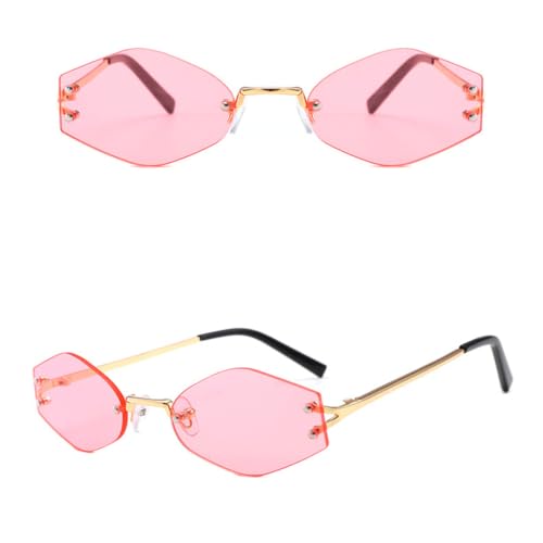 Sunglasses UV400 Protection | Metal Steampunk Colorful Lens | for Women Men Outdoor Sports & Driving4