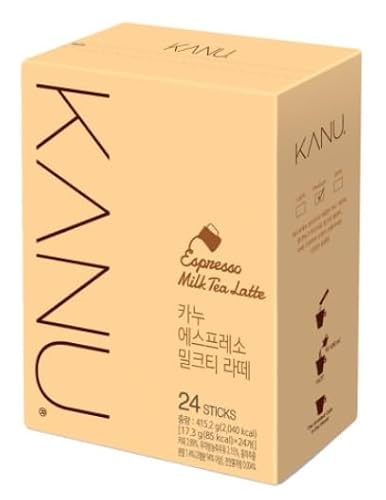 Kanu Maxim Latte Instant Coffee (17.3g x 24t, Milk Tea)
