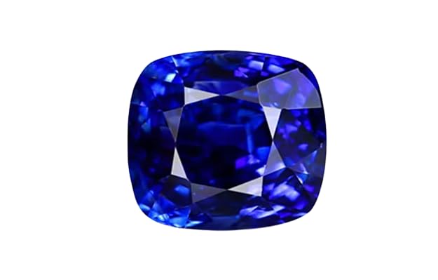 Saphir bleu véritable non chauffé de 6.25 Ratti, un cadeau éternel