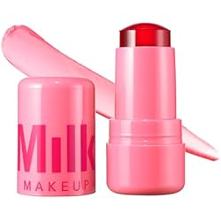 Milk Makeup Cooling Water Jelly Tint – Long-Lasting Sheer Lip + Cheek Stain with Firming Vegan Collagen + Hydrating Aloe – Transfer Proof, Buildable Lip Tint + Blush