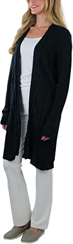 Image of ToBeInStyle Women's Warm Heavy Knit Long Sleeve Cardigans