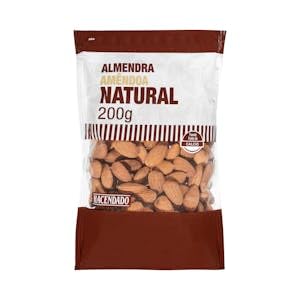 "Almendra natural Hacendado Paquete 200 g Pack 2"