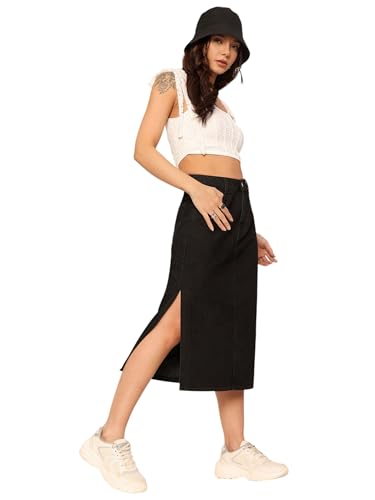 Image of Miss Chase Women Denim Skirt