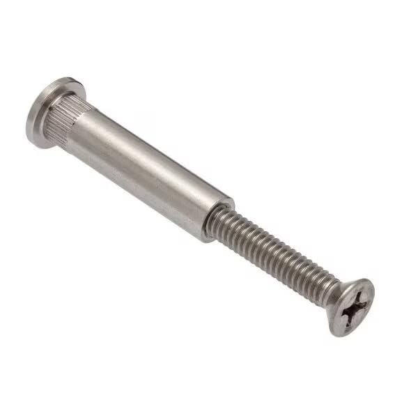 Arch Barrel, 1/4"-20, 1 9/16 in BRL Lg, 3/8 in BRL Dia, 316 Stainless Steel Plain