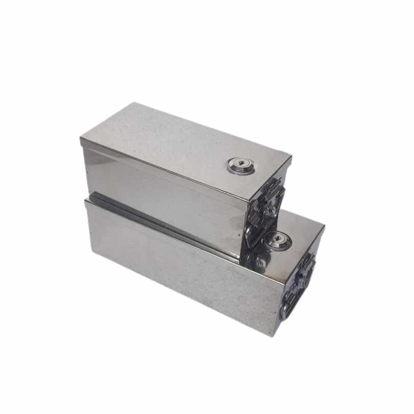 Ginoset® Stainless Steel safe Locker Boxes Jewellery Boxes Cash Peti Set (Multi_Pack of 2) Size - 8 Inch, 10 Inch (With Pre fited Lock & 2 Key) (B0C3J9T19L) Amazon Price History, Amazon Price Tracker