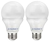 TCP RLAS7W27KND2 LED A19 - 40 Watt Equivalent (7w) Soft White (2700K) Non Dimmable Standard Light Bulb 2-Pack