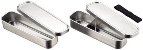 Miniatura 2 de Kobo Aizawa 70134 - Fiambrera cuadrada, delgada, 2 niveles