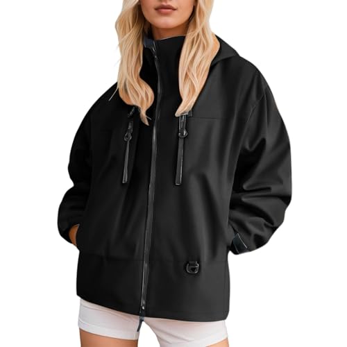 Veste de randonnée femme respirante et coupe-vent contre les averses