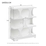 Zoom IMG-1 niuawasa libreria scaffale con design Zoom IMG-1 niuawasa libreria scaffale con design