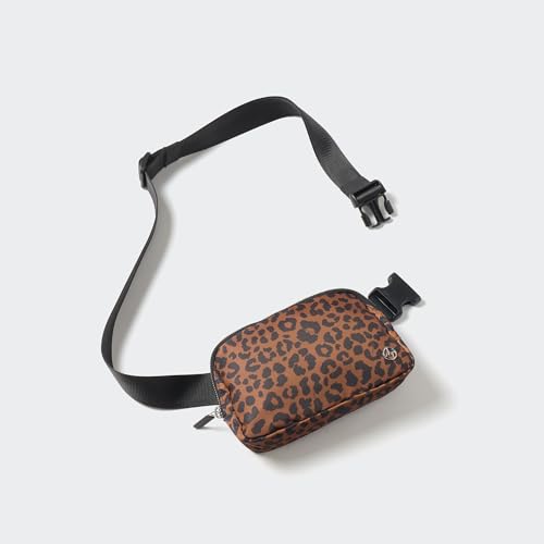 Image of Pander Everywhere Belt Bag for Women, Fashion Waist Packs, Crossbody Bags with Adjustable Strap (Midnight Leopard)