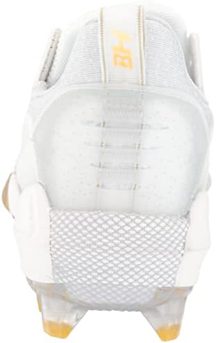 Under Armour Men's Harper 6 Low Baseball Shoe, White (100)/Halo Gray, 8.5 | Image 2