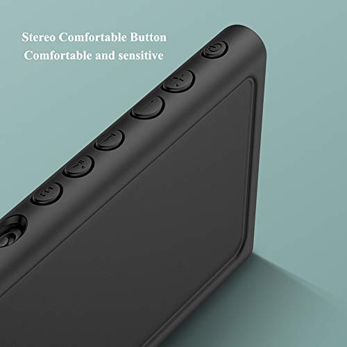 for Sony Walkman NW-ZX500 ZX505 ZX507 Case, Benks Flexible Soft Slim Protective Skin Case Cover for Sony Walkman NW-ZX500 ZX505 ZX507 with Dust Plug (Black)