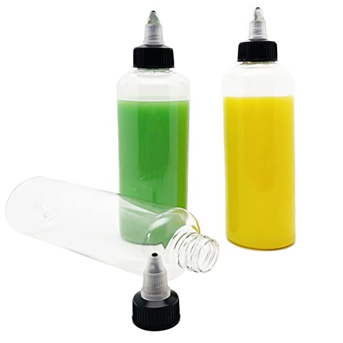 Xysmzm DJP-20221015 6 Pcs Dispensing Bottles, 4Oz Plastic Boston Squeeze Bottles thumb #2