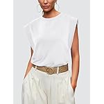 WIHOLL Cap Sleeve Tops for Women Summer Top Basic Tee Shirts Casual Tank Loose Fit 2025 Fashion - Image 2