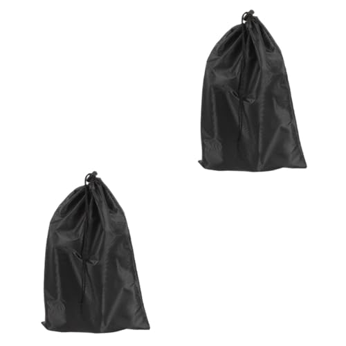 KOMBIUDA 2pcs Heavy Duty Storage Bag Crutch Drawstring for Hiking Walking Stick Organizer Portable Outdoor Bag