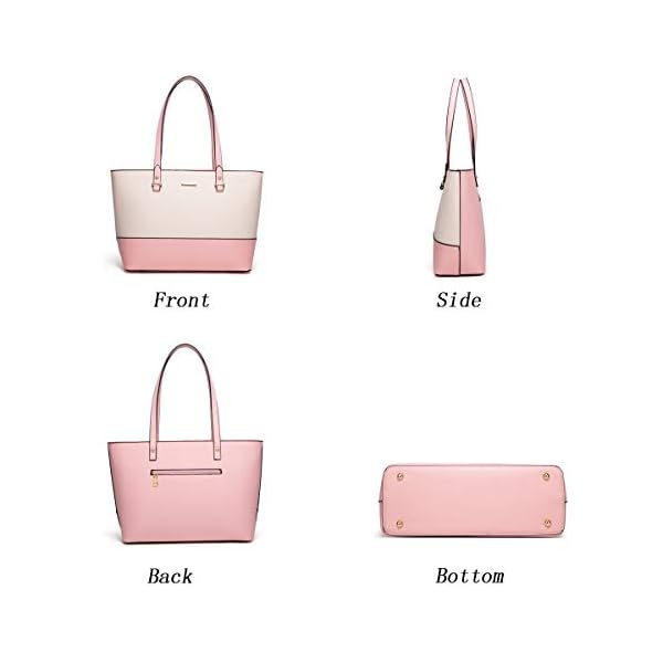 Women-Fashion-Synthetic-Leather-Handbags-Tote-Bag-Shoulder-Bag-Top-Handle-Satchel-Purse-Set-4pcs Women Fashion Synthetic Leather Handbags Tote Bag Shoulder Bag Top Handle Satchel Purse Set 4pcs