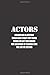 Produktbild Actors Dream For A Lifetime Train And Study For Years Work On Set For Hours For Seconds Of Screen Time The Joy Of Acting: Lined Notebook